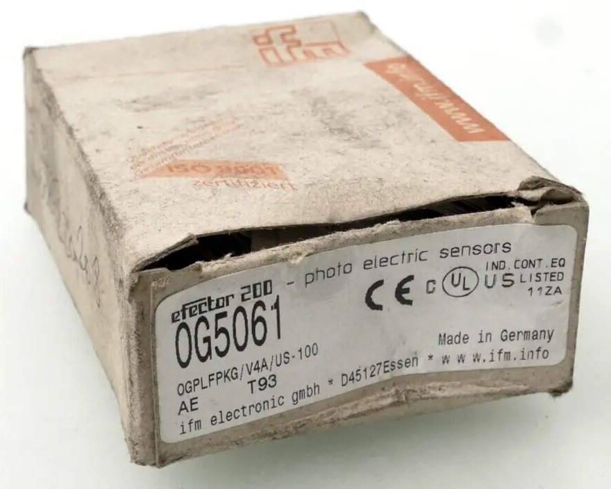 Produktfoto 1 von Ifm efector200 Reflexlichtschranke OGPLFPKG/B6/V4A/US-100 | OG5061
