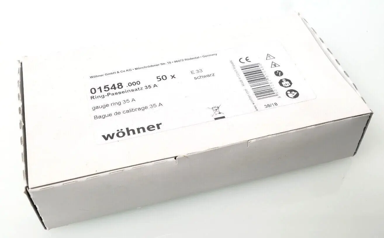 Produktfoto 1 von 50x Wöhner Ring-Passeinsatz 35 A | 01548 | 01548.000