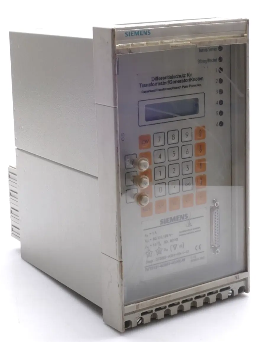 Produktfoto 1 von Siemens Differentialschutz 7UT5 121-4CB01-0CA0/JH | 7UT5121-4CB01-0CA0/JH