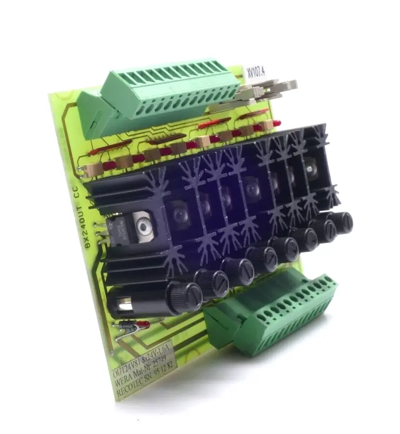 Produktfoto 1 von Wera 25749 Recotec Output Card OUT24V81 8x24V-1.6A | 8X24OUT SC 95-04-04