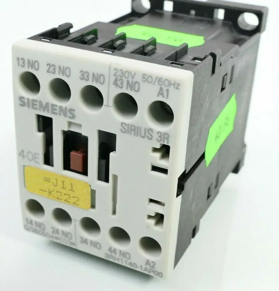 Produktfoto 1 von 2x Siemens SIRIUS 3R Hilfsschütz 3RH1 140-1AP00 | E:03 | 3RH1140-1AP00