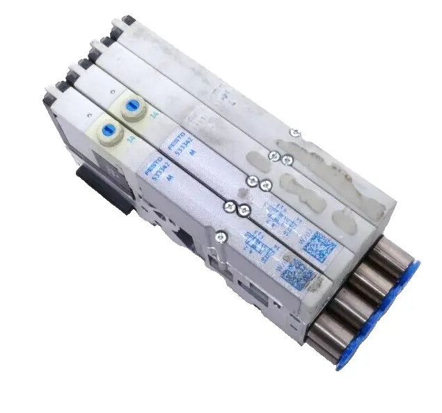 Produktfoto 1 von Festo 533352 Endplatte + 533360 Elektronikmodul + 2x 533342 + 2x 533351