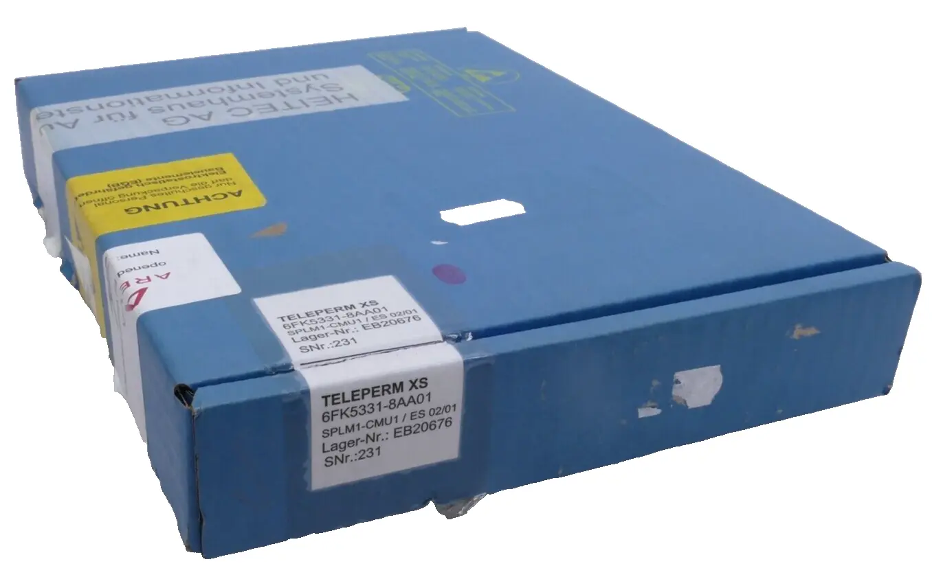 Produktfoto 1 von Siemens TELEPERM XS SPLM1-CMU1 | 6FK5 331-8AA01 | ES:02/01 | 6FK5331-8AA01