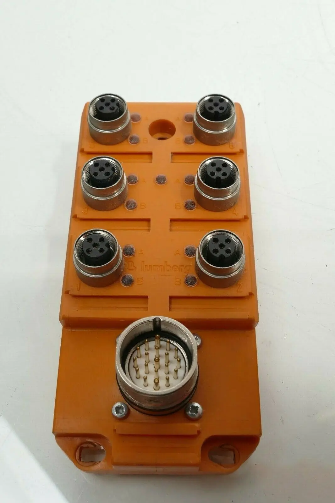 Produktfoto 1 von Lumberg Aktor-Sensor-Box | ASBSV6 / LED-5
