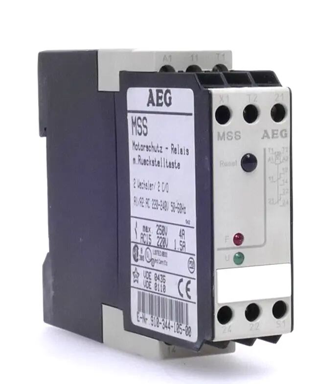 Produktfoto 1 von AEG 91034410500 MSS Motorschutzrelais m. Rückstelltaste 910-344-105-00