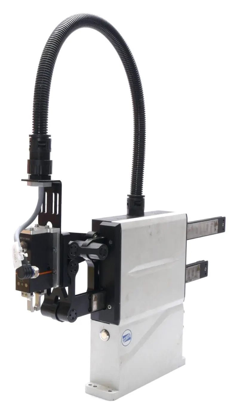 Weiss HP70TCAA Pick & Place System+ Sommer Automatic GEP9002NC-B 2-Backengreifer