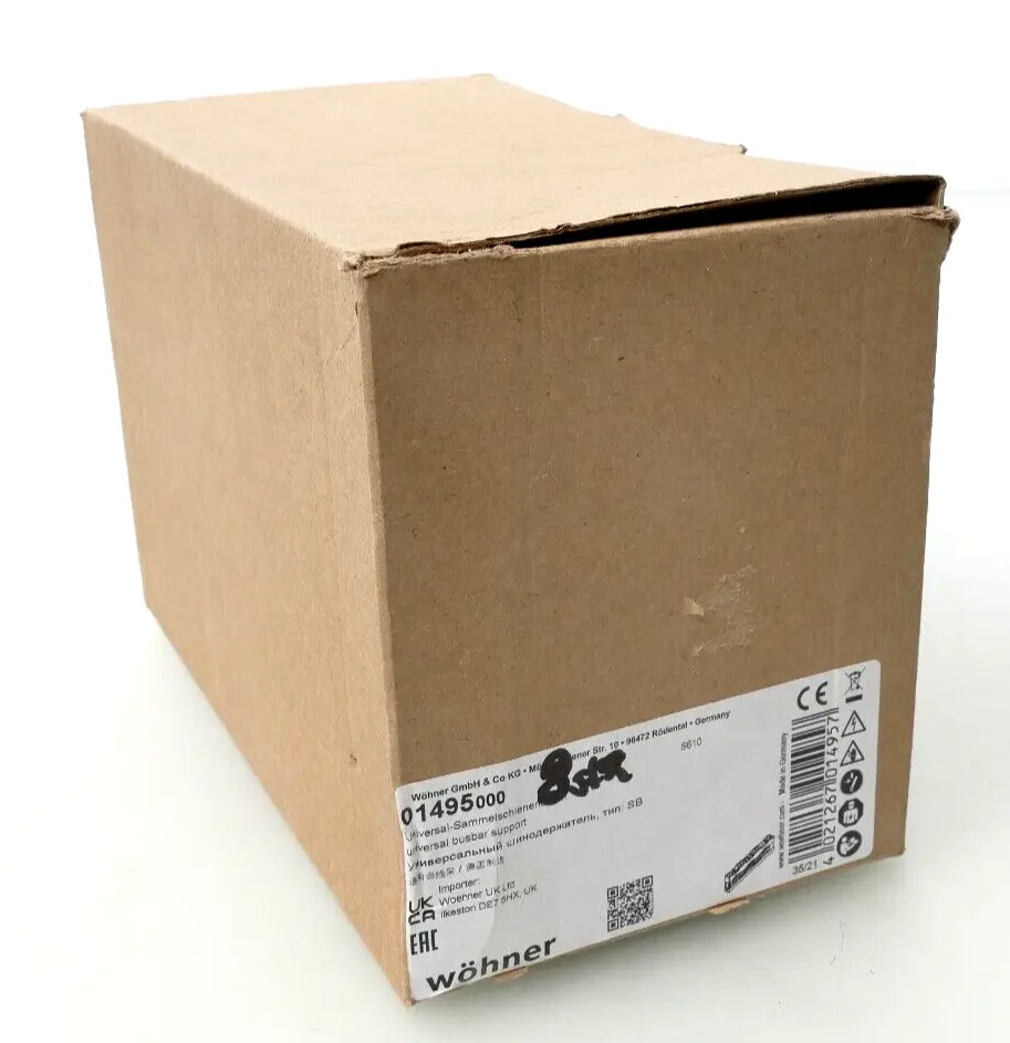 Produktfoto 1 von 8x Wöhner Universal-Sammelschienenträger | 01495 | 01495000