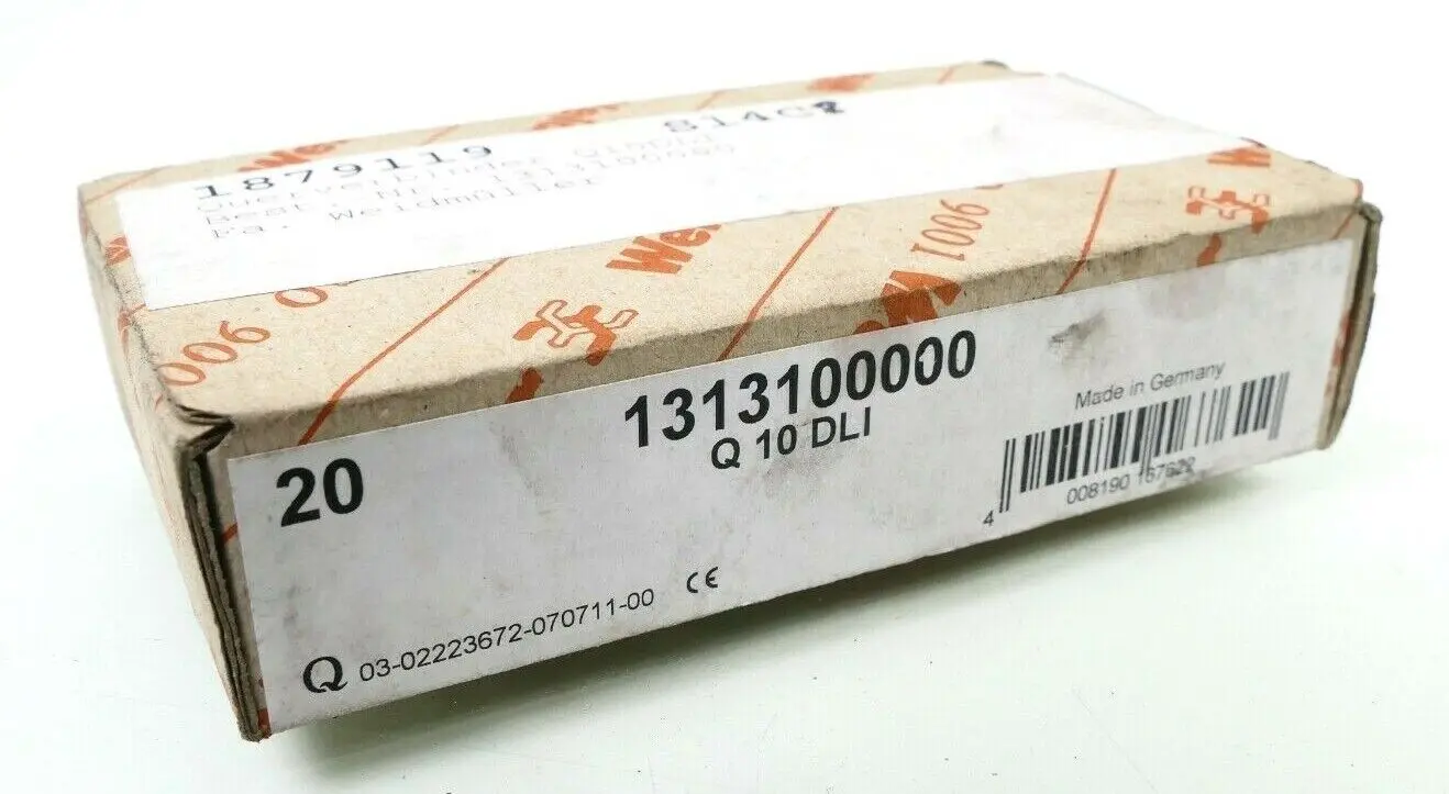 Produktfoto 1 von 20x Weidmüller Querverbinder Q 10 DLI | 1313100000
