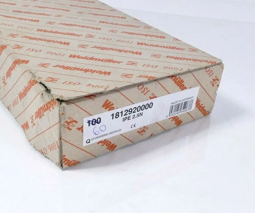Produktfoto 1 von 60x Weidmüller Reihenklemme IPE 2.5N | 1812920000