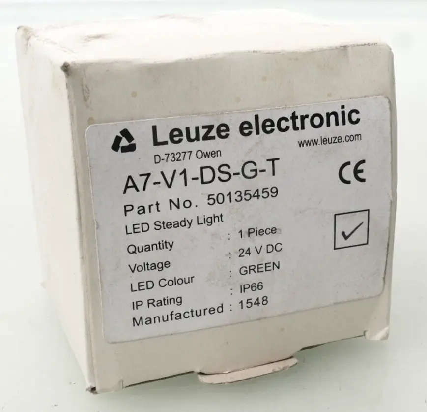 Produktfoto 1 von Leuze Signalsäulenelement LED Steady Light A7-V1-DS-G-T | 50135459