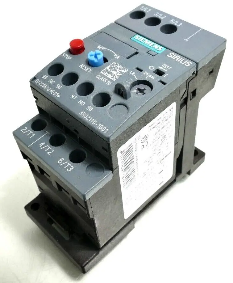 Produktfoto 1 von Siemens SIRIUS Überlastrelais 3RU2 116-1BB1 | E:01 | 3RU2116-1BB1
