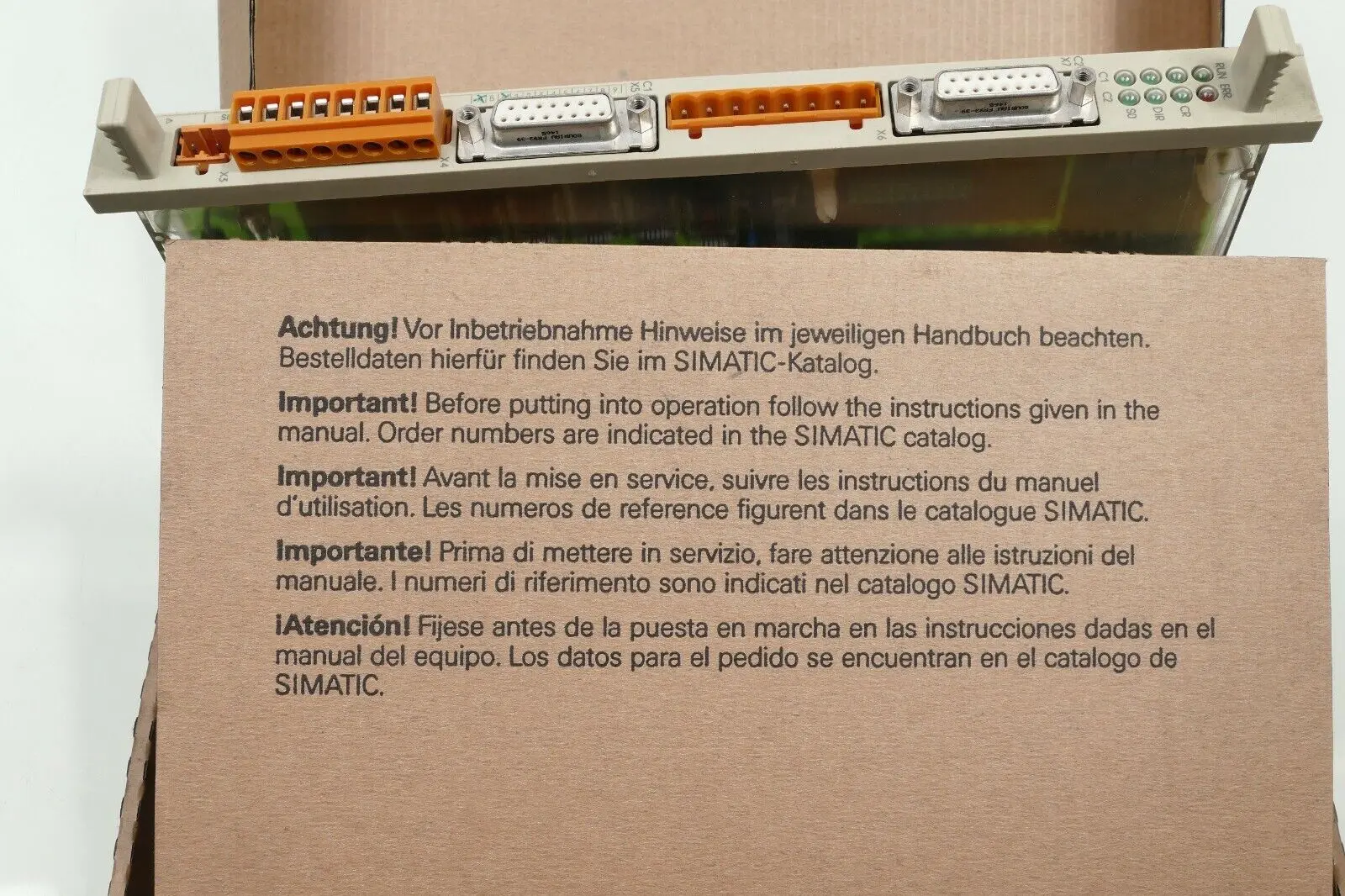 Produktfoto 1 von Siemens SIMATIC S5 IP 281 Zählerbaugruppe 6ES5 281-4UA11 | E:A0 | 6ES5281-4UA11
