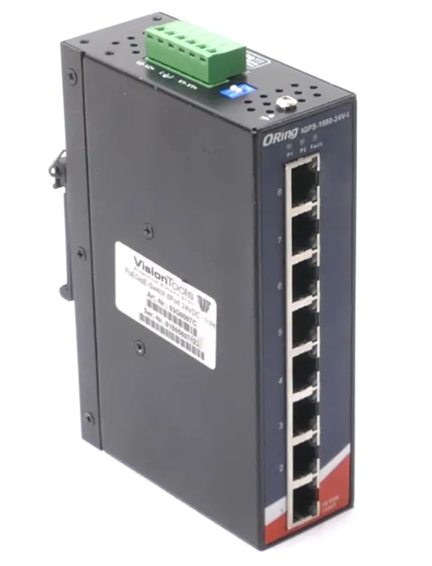ORing 8 Port PoE Switch IGPS-1080-24V-I | 03G0007C