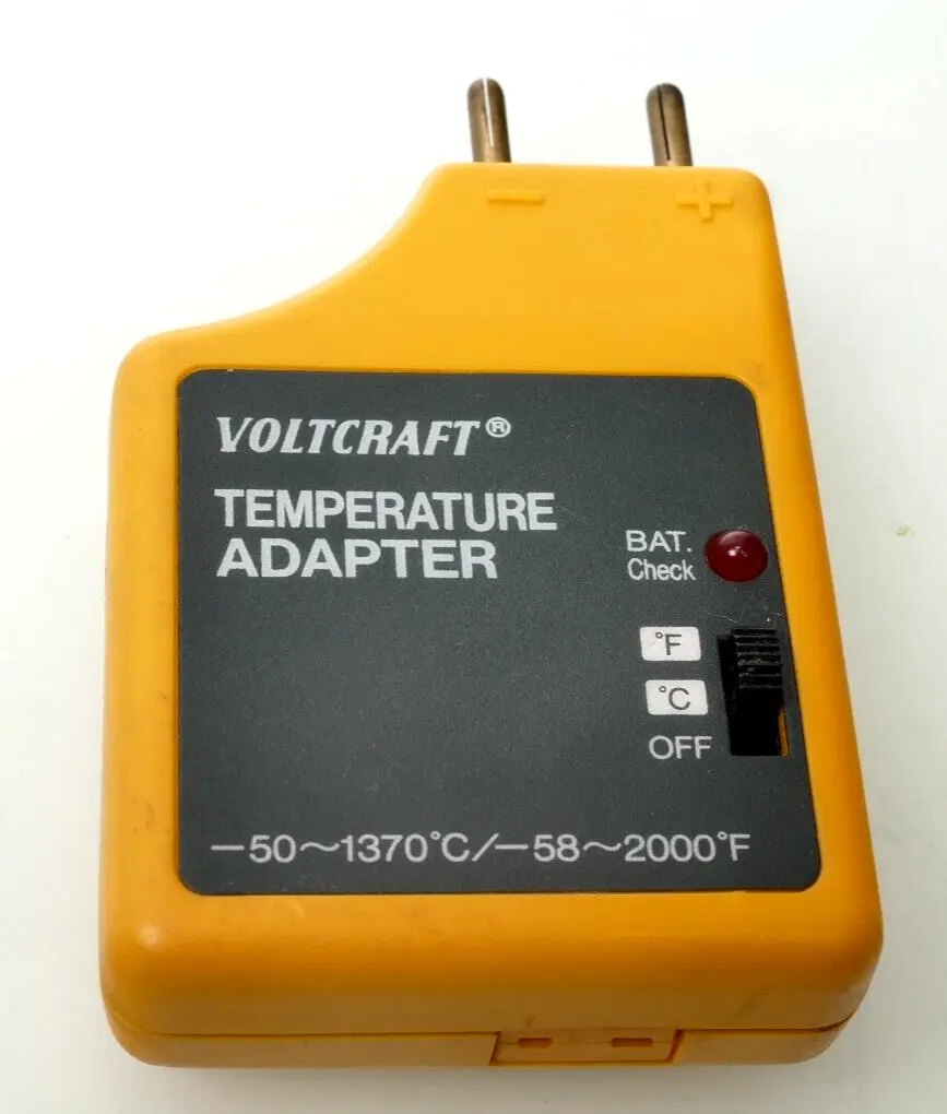Voltcraft Temperature Adapter -50~1370°C/-58~2000°F