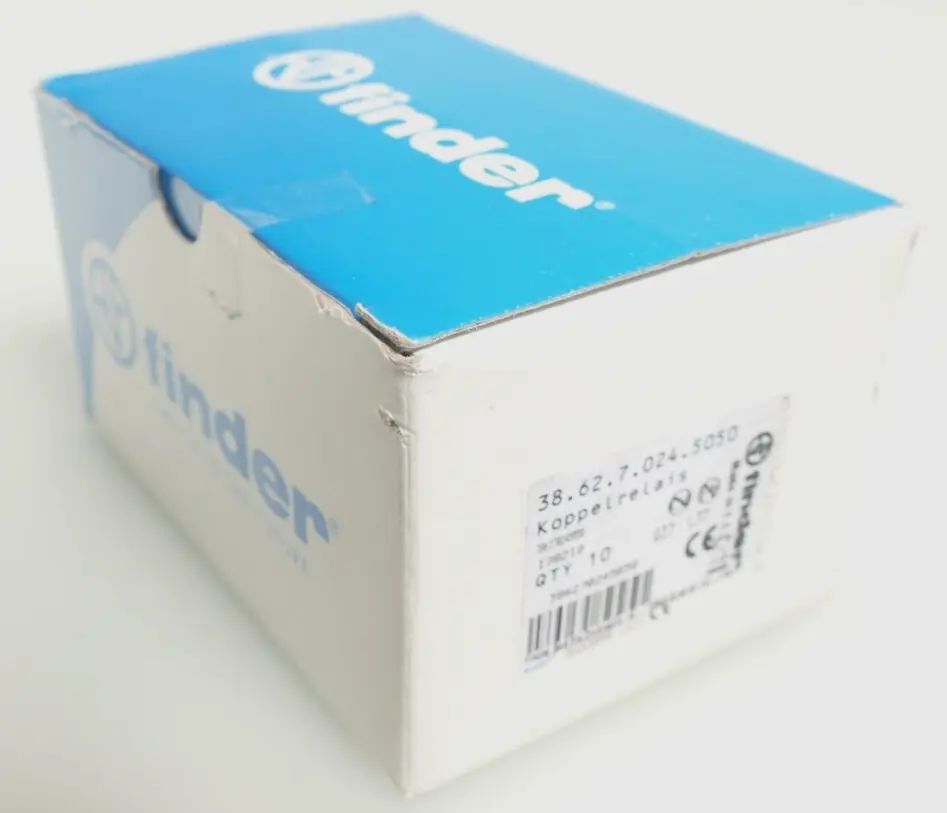 Produktfoto 1 von 10x Finder Koppelrelais 24 V/DC 8 A | 38.62.7.024.5050