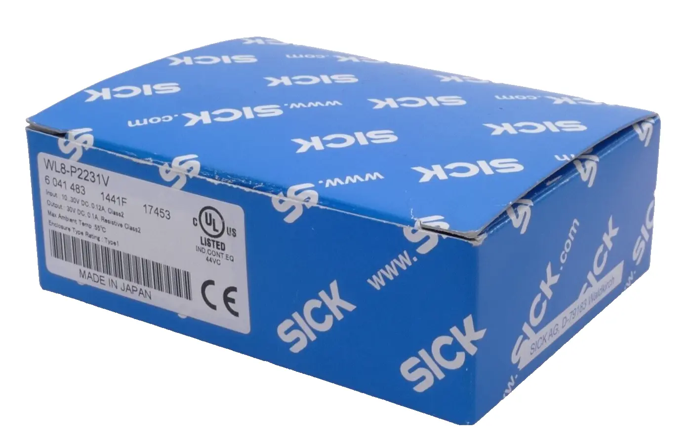 Produktfoto 1 von Sick Lichtschranke 6 041 483 | WL8-P2231V | 6041483