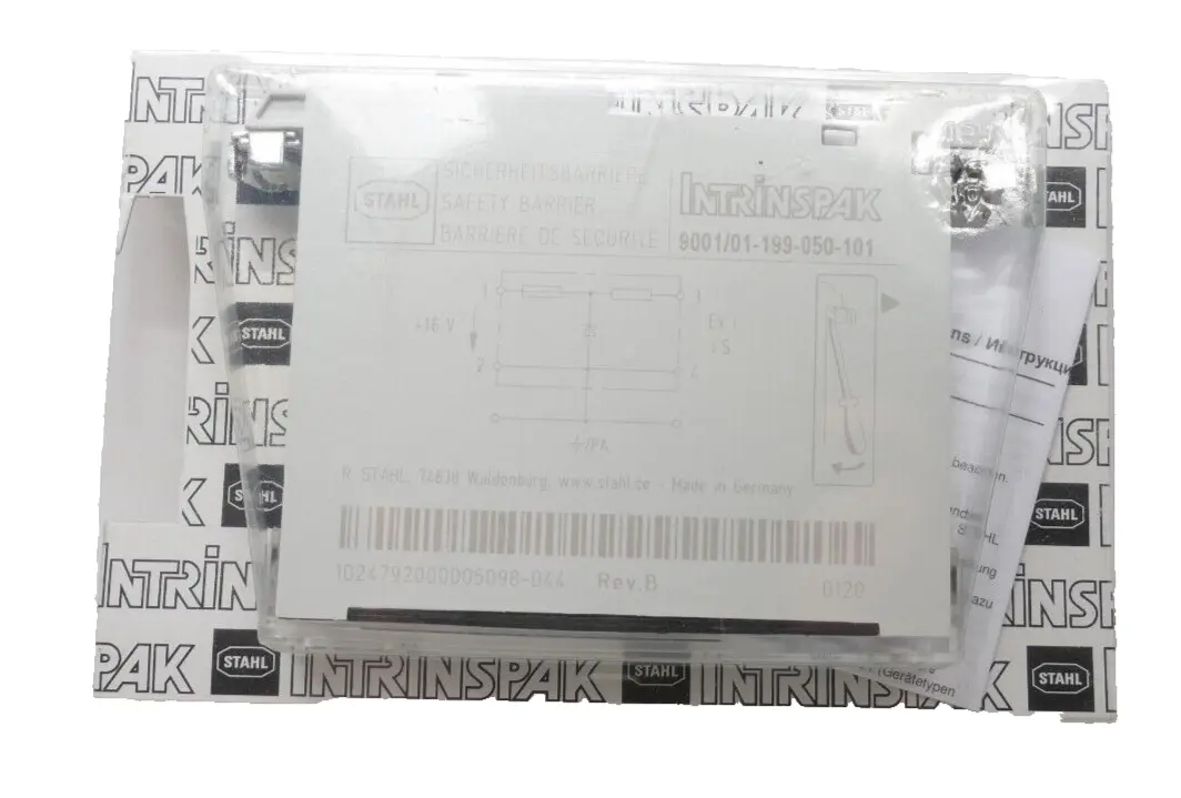 Produktfoto 1 von Stahl Intrinspak Sicherheitsbarriere | 9001/01-199-050-101