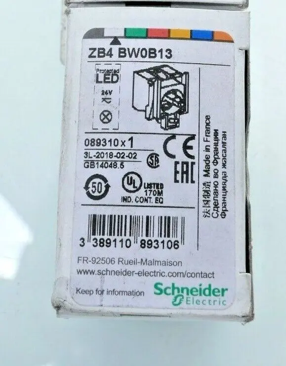 Produktfoto 1 von Schneider Electric ZB4BW0B13 Hilfsschalterblock ZB4 BW0B13 | 089310