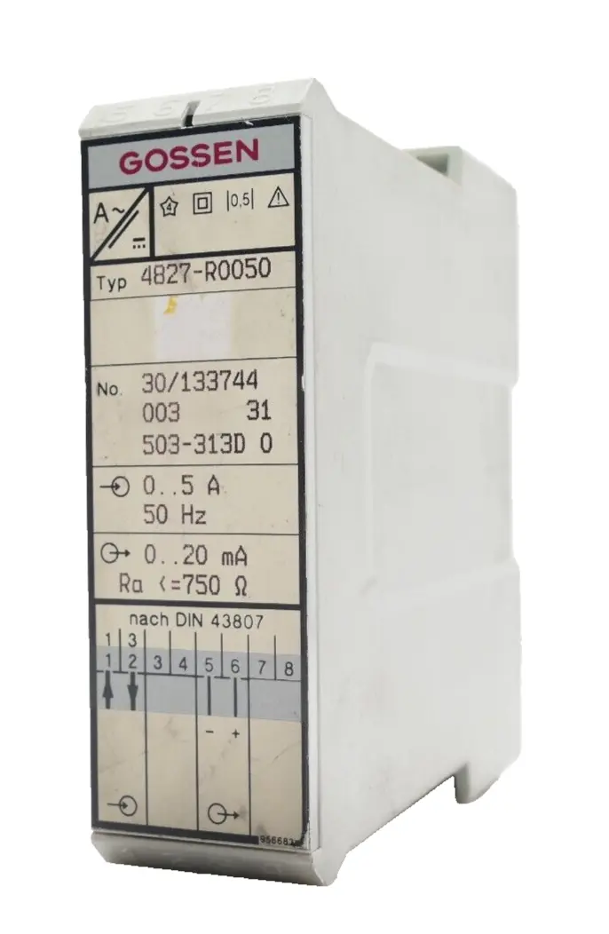 Produktfoto 1 von Gossen 4827-R0050 Relais 4827R0050 | 30/133744 003 31 503-313D 0