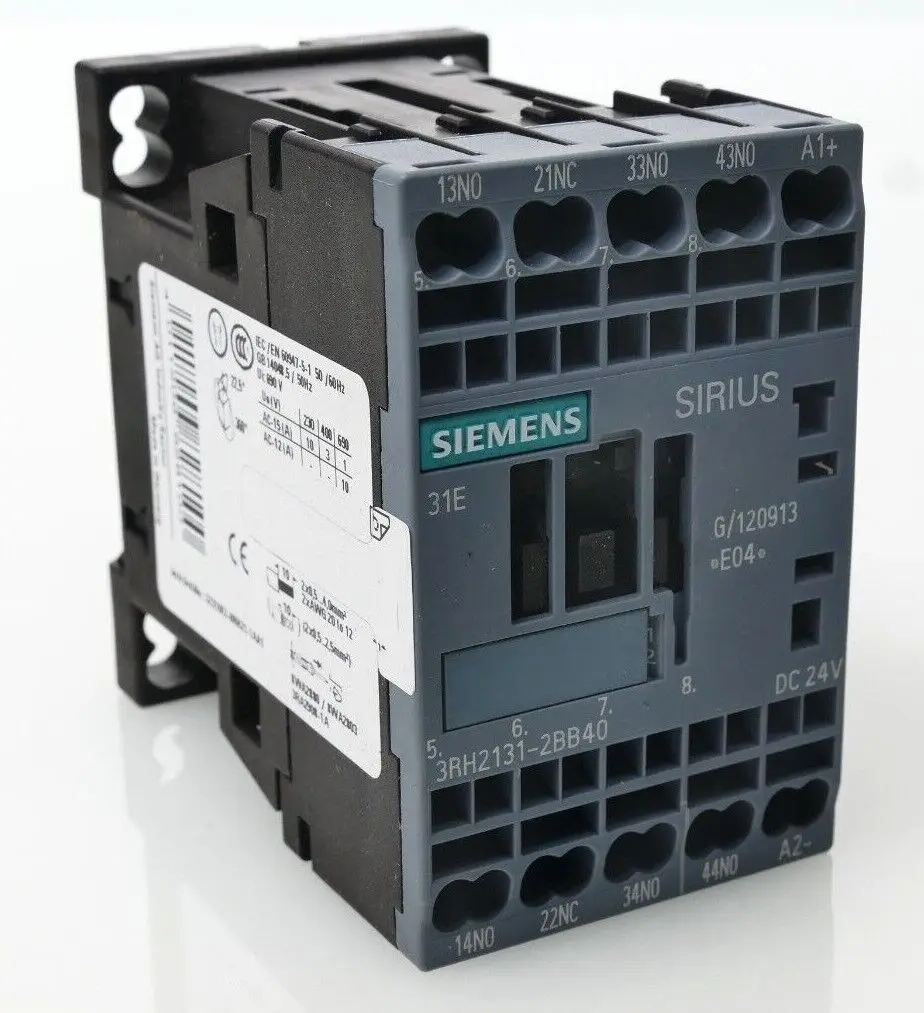 Produktfoto 1 von 2x Siemens SIRIUS Hilfsschütz 3RH2 131-2BB40 | E:04 | 3RH2131-2BB40