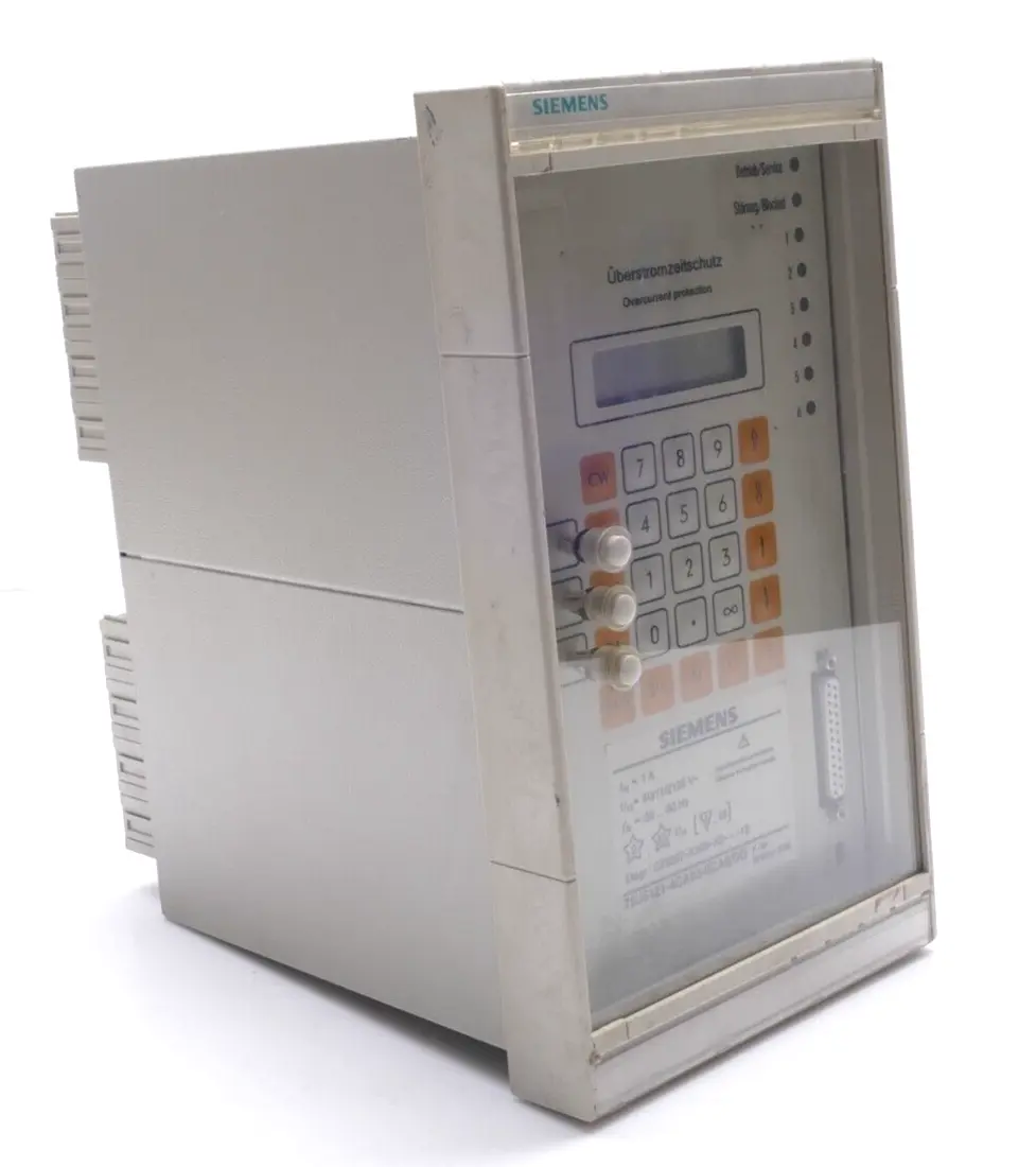 Produktfoto 1 von Siemens Überstromzeitschutz 7SJ5 121-4CA03-0CA0/DD | 7SJ5121-4CA03-0CA0/DD