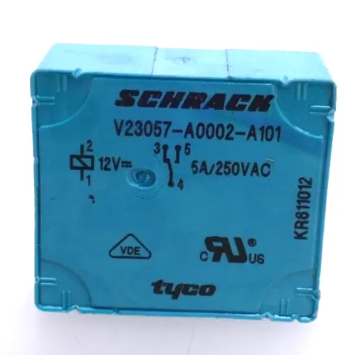 Schrack V23057-A0002-A101 Leistungsrelais 5A/250VAC