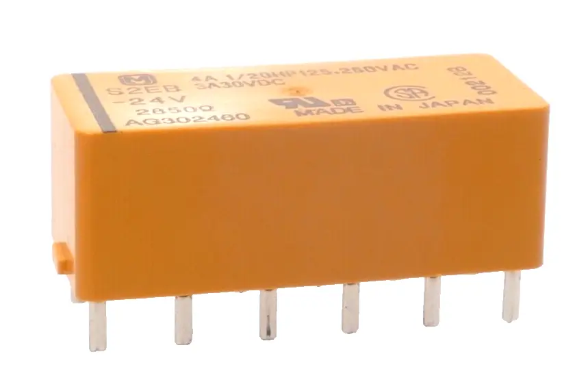 Produktfoto 1 von Panasonic General Power Relay 4A 1/20HP125,250VAC | S2EB-24V