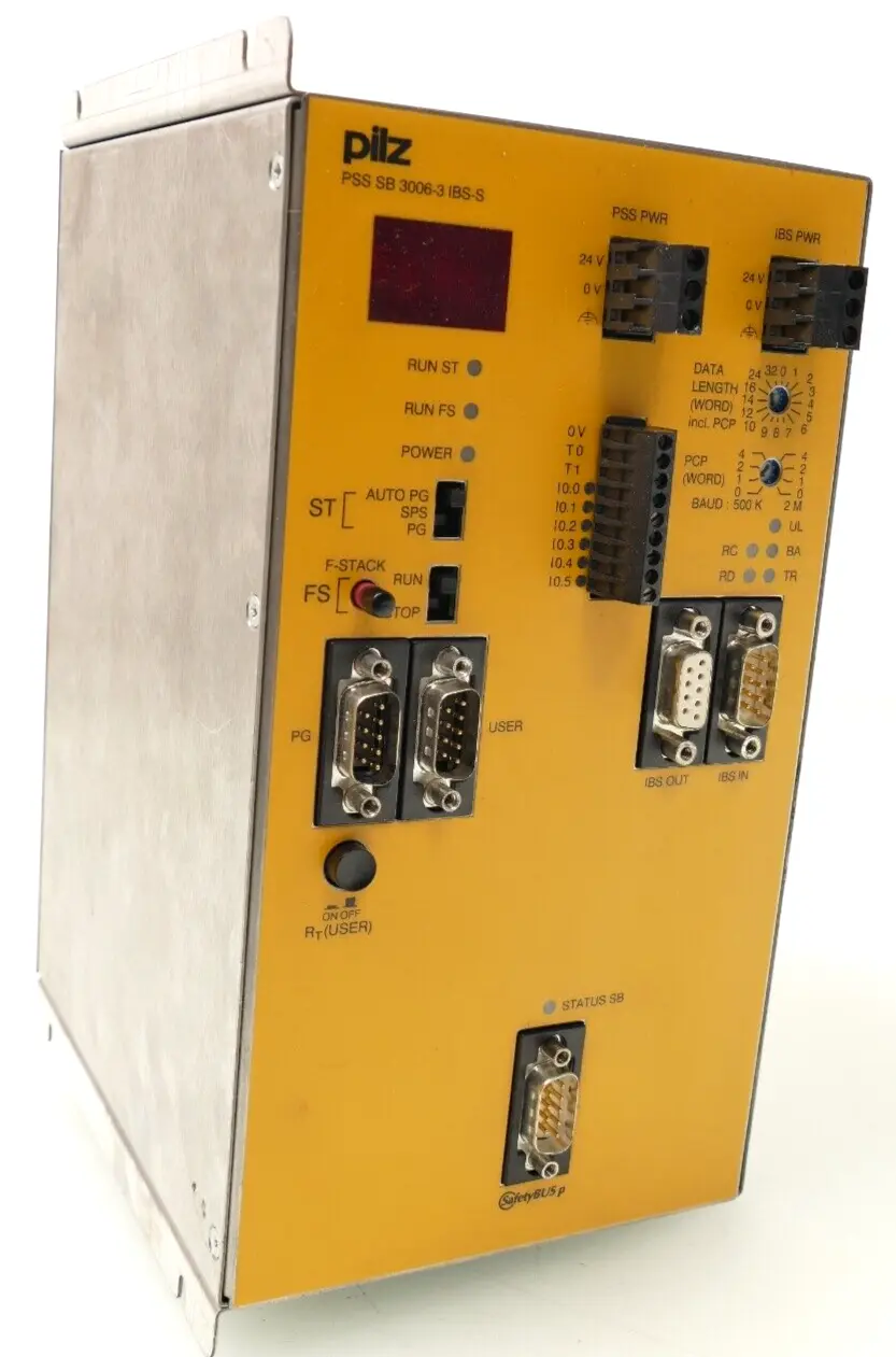 Produktfoto 1 von Pilz  Sicherheitssteuerung PSS SB 3006-3 IBS-S | Version: 1.6 | 301610