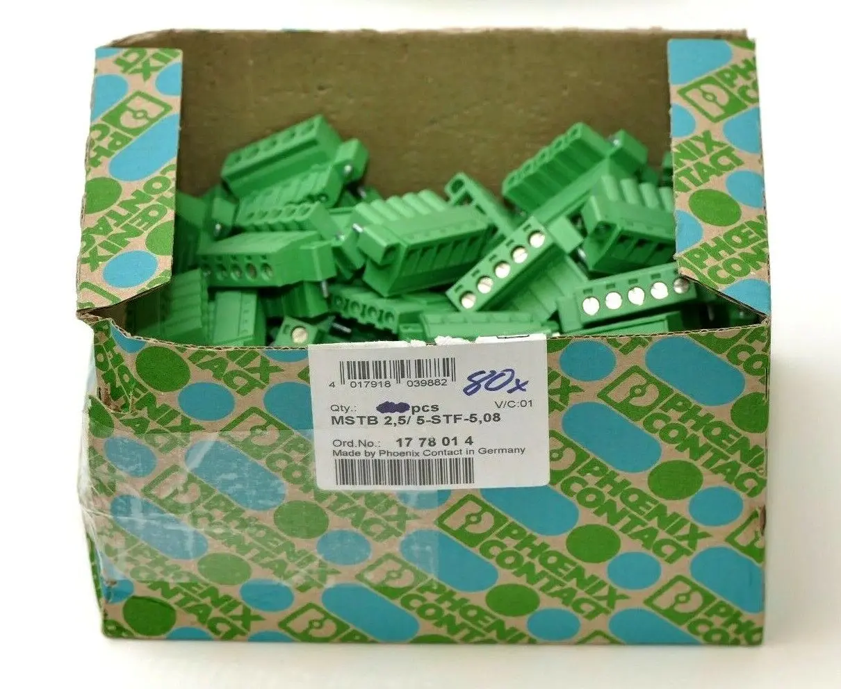Produktfoto 1 von Phoenix Contact Leiterplattenstecker 17 78 01 4 | MSTB 2,5/ 5-STF-5,08 | 1778014