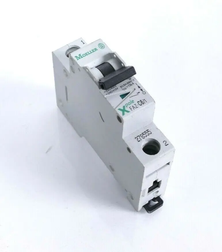 Produktfoto 1 von Moeller LS-Schalter Leitungsschutzschalter 1-polig 6A FAZ-C6/1 | 278555