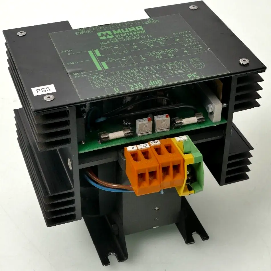 Produktfoto 1 von Murr Elektronik Transformator NLS 100-230/400/12/12 | 85517