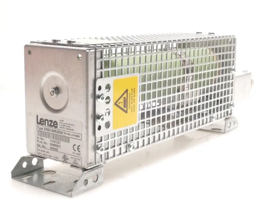 Produktfoto 1 von LENZE 13191231 Bremswiderstand 180ohm, 430W, 600V | ERBD180R300W