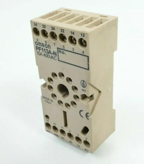 Produktfoto 1 von 16x Omron Relaissockel 10A 400VAC | PF113A-N
