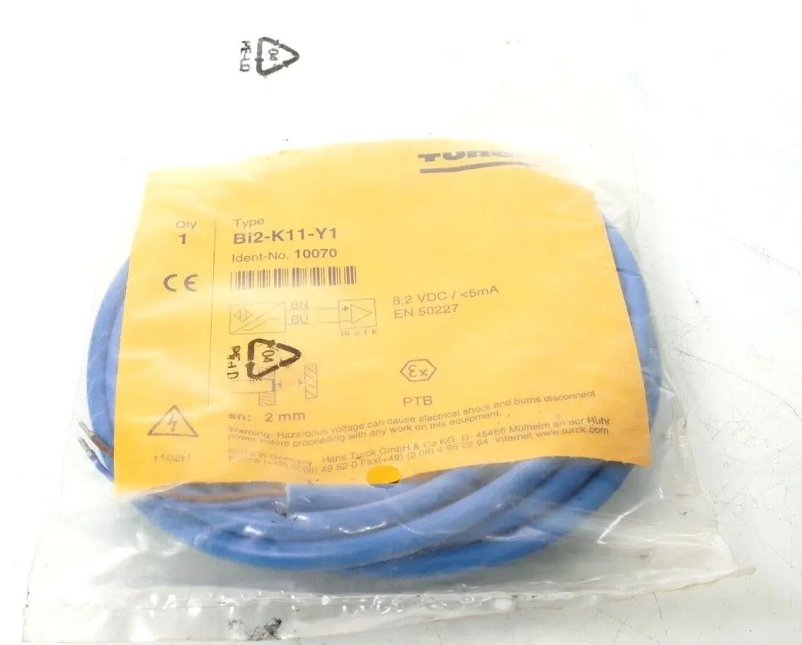 Produktfoto 1 von Turck Induktiver Näherungsschalter Bi2-K11-Y1 | 10070