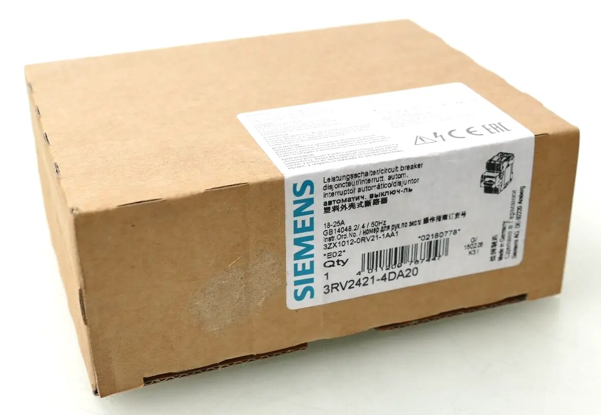 Produktfoto 1 von Siemens Leistungsschalter 3RV2 421-4DA20 | E:02 | 3RV2421-4DA20