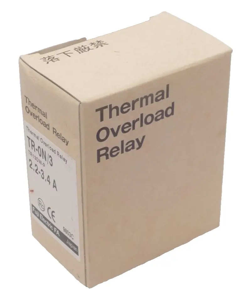 Produktfoto 1 von Fuji Electric Thermal Overload Relay 2,2-3,4A | TR13DW-P | TR-0N/3