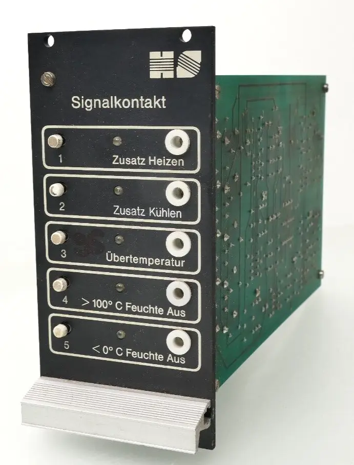 HS Klimakammersteuerung | Signalkontakt  RS P040/238/10