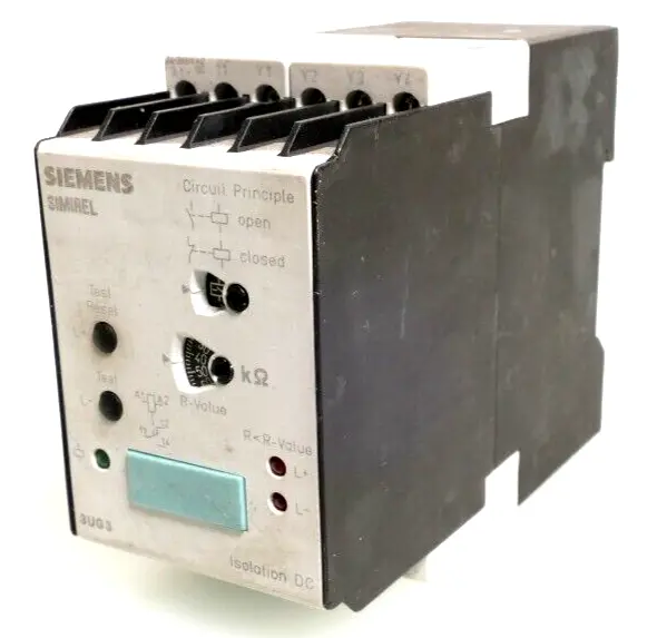 Produktfoto 1 von Siemens Simirel 3UG3 082-1AW30 Insolationsüberwacher | 3UG3082-1AW30
