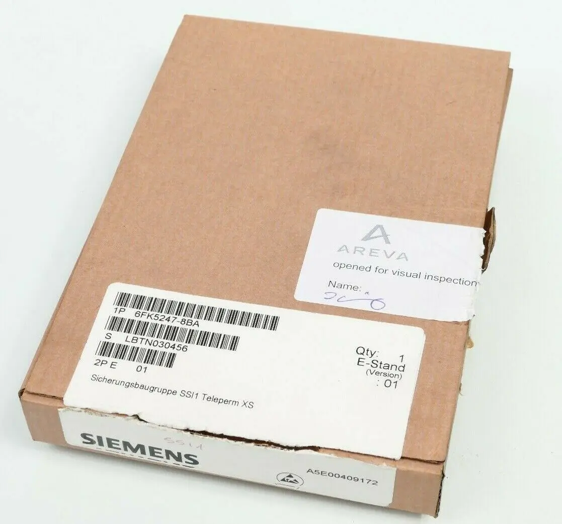 Produktfoto 1 von Siemens Teleperm XS SSI1 Sicherungsbaugruppe 6FK5 247-8BA | E:01 | 6FK5247-8BA