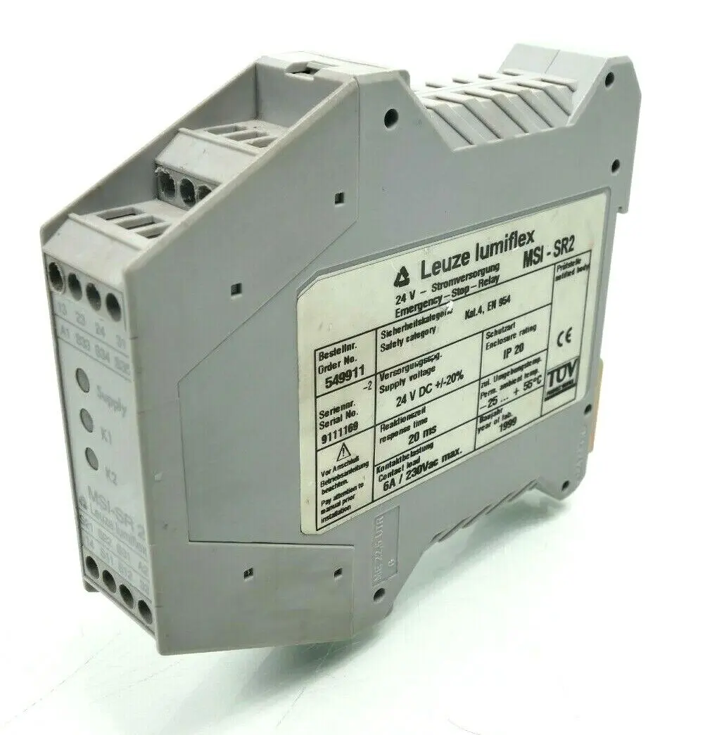 Produktfoto 1 von Leuze lumiflex Sicherheits-Schaltgerät MSI-SR2 | 549911