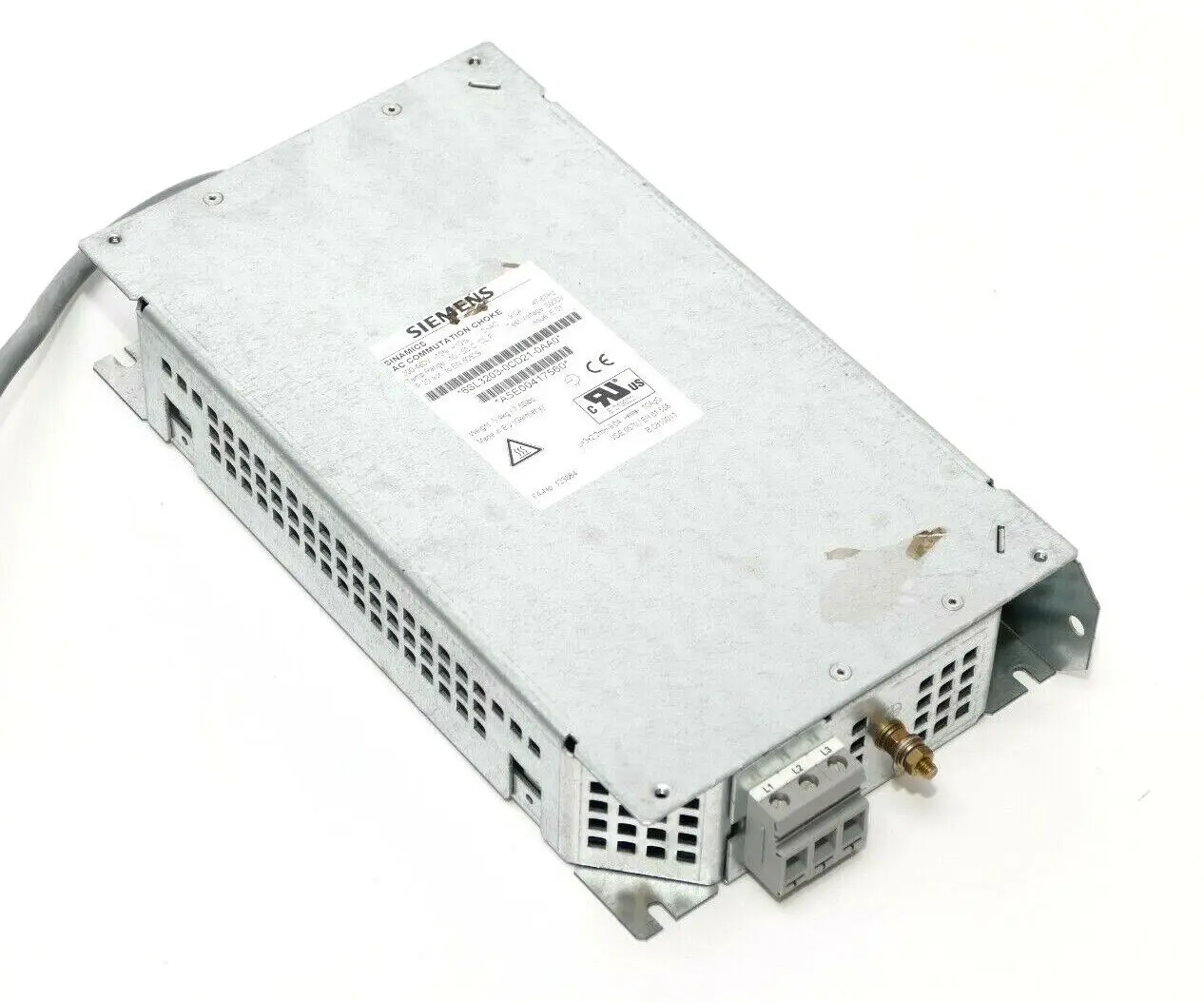 Produktfoto 1 von Siemens SINAMICS AC Commutation Choke 6SL3 203-0CD21-0AA0 | 6SL3203-0CD21-0AA0