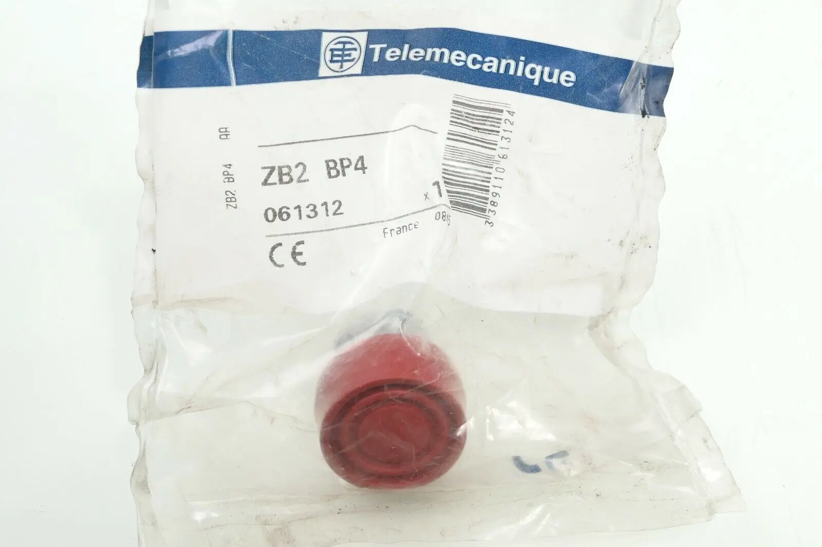 Produktfoto 1 von Telemecanique XB2-B Drucktaster rot ZB2 BP4 | 061312