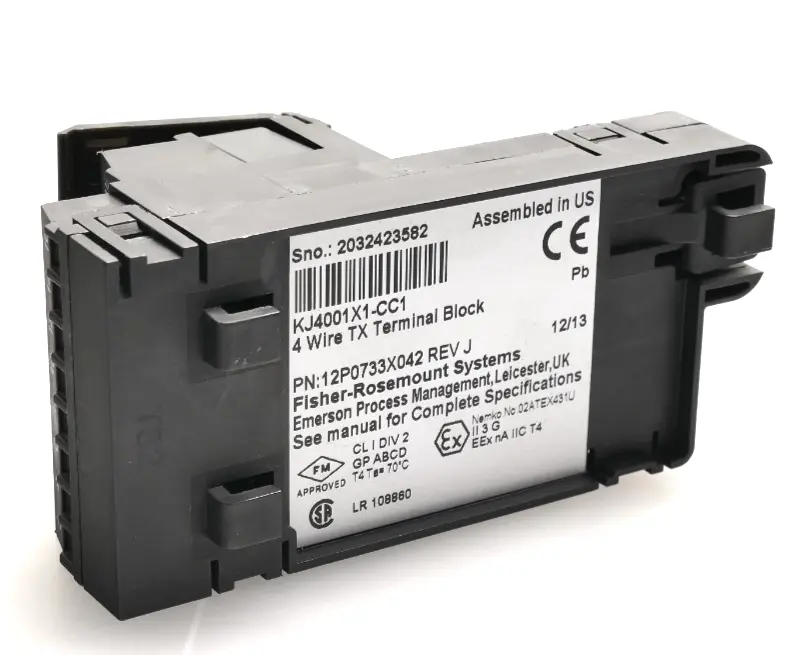 Produktfoto 1 von Emerson Terminal Block | Rev. J | KJ4001X1-CC1
