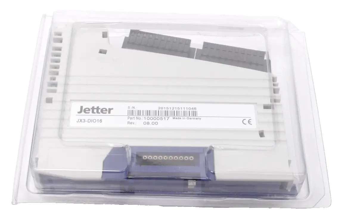 Produktfoto 1 von Jetter JX3-DIO16 Digitales Ein und Ausgangsmodul | Rev.:08.00 | 10000517