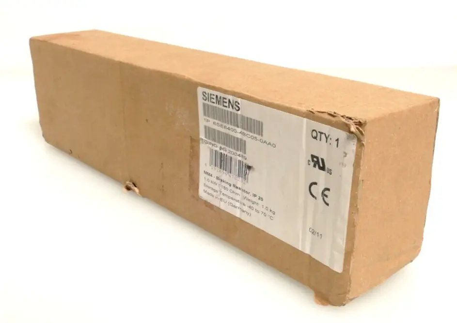 Produktfoto 1 von Siemens Micromaster 4 Bremswiderstand 6SE6400-4BC05-0AA0 |  6SE6 400-4BC05-0AA0