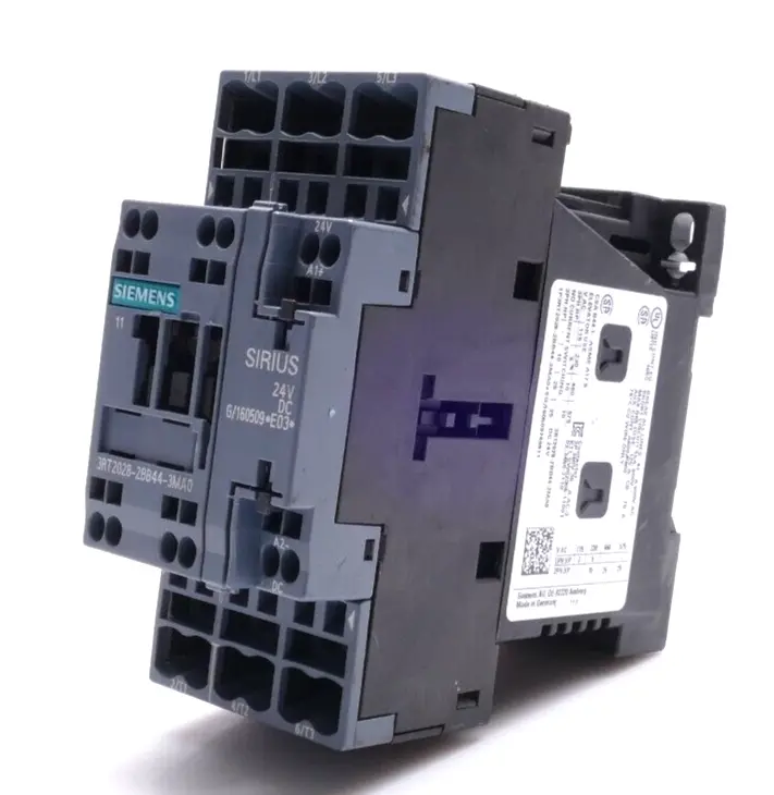 Produktfoto 1 von Siemens SIRIUS Leistungsschütz 3RT2 028-2BB44-3MA0 | E:03 | 3RT2028-2BB44-3MA0
