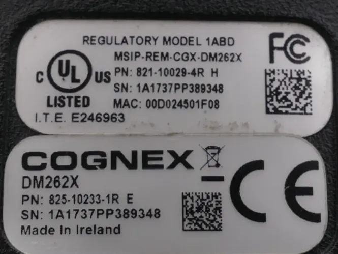 Produktfoto 1 von Cognex DM262X Lesegerät 825-10233-1R E | 821-10029-4R H