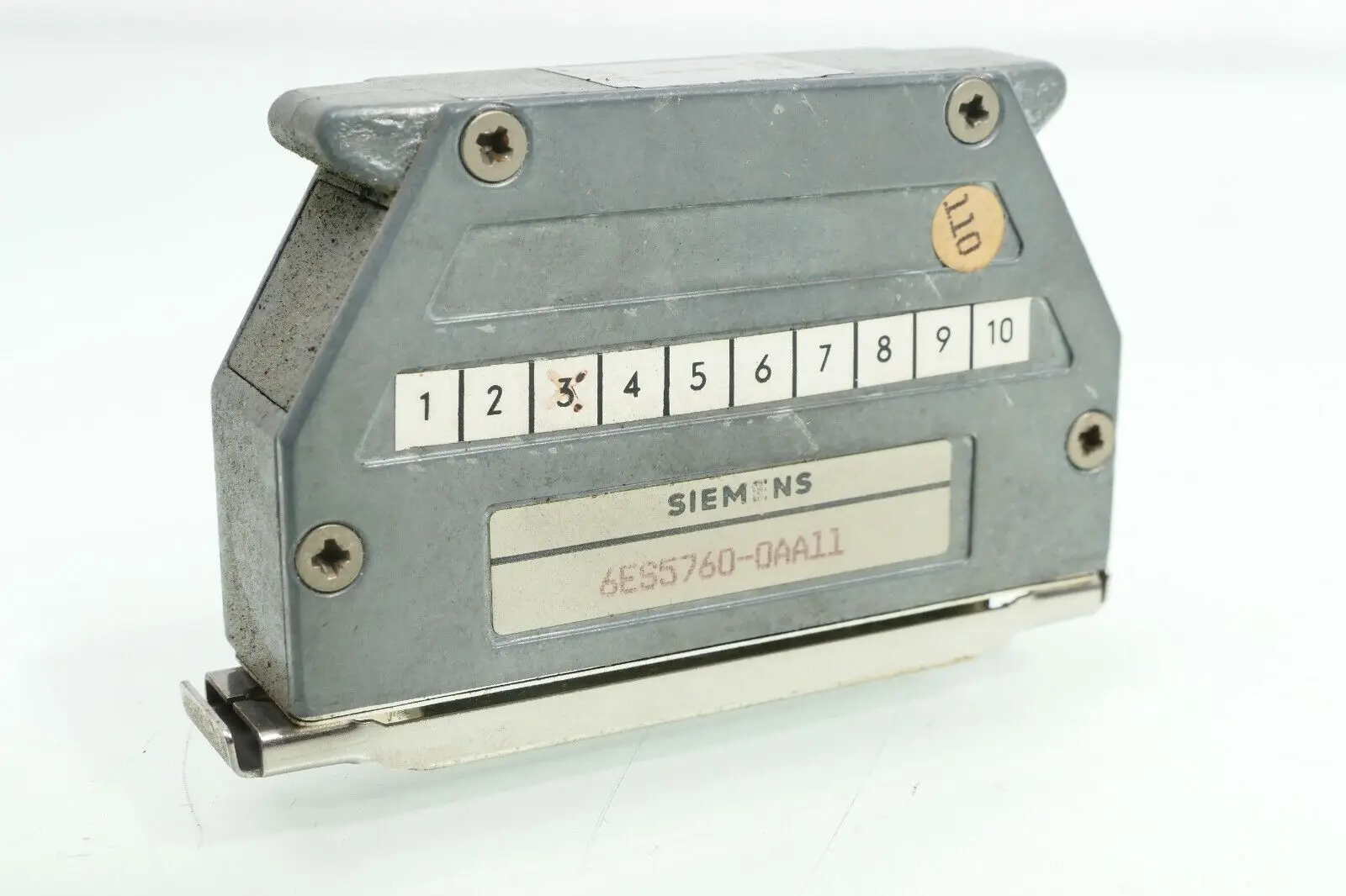 Produktfoto 1 von 4x Siemens SIMATIC S5 Stecker 6ES5 760-0AA11 | E:03 | 6ES5760-0AA11