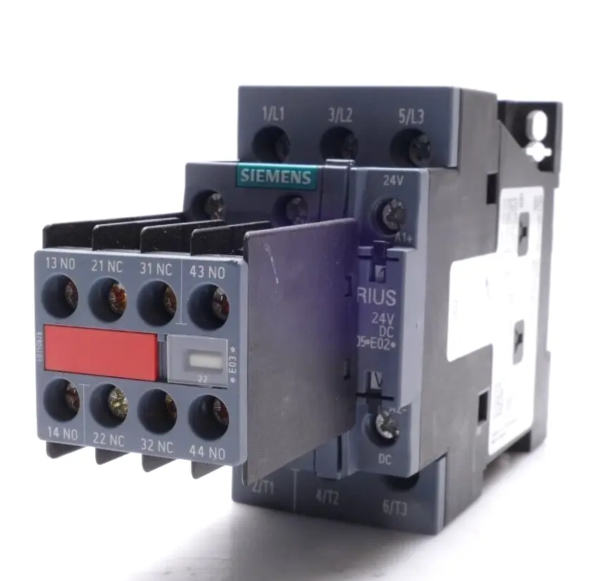 Produktfoto 1 von Siemens SIRIUS Leistungsschütz 3RT2024-1DB44-3MA0 | E:05  + A8E56200509430 | E:03