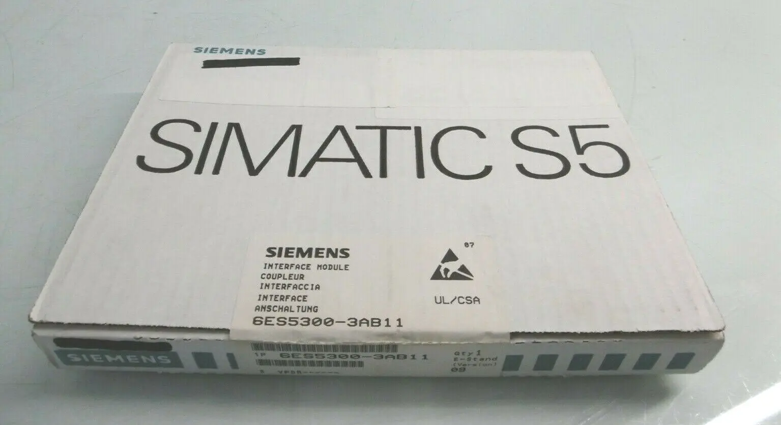 Produktfoto 1 von Siemens SIMATIC S5 Anschaltung 6ES5 300-3AB11 | E:09 | 6ES5300-3AB11
